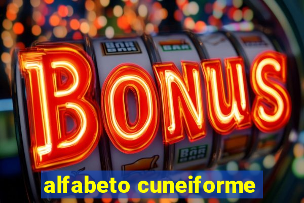 alfabeto cuneiforme